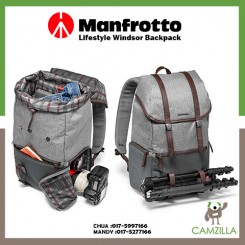 Manfrotto Lifestyle Windsor Backpack (Gray) MB LF-WN-BP